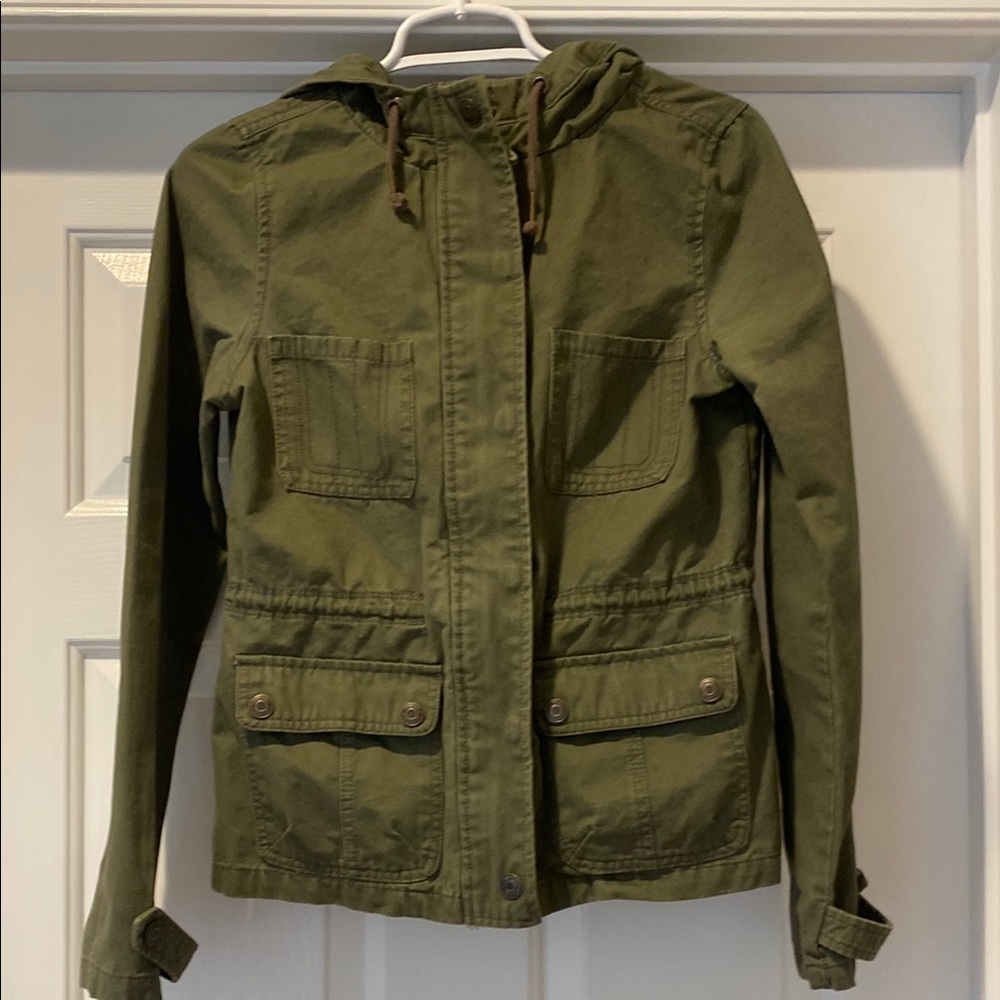 Young Adult Olive Green Women's Jacket Size S